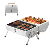 Adjustable Portable Charcoal Grill