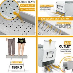 Commercial Charcoal Grill