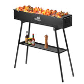 Commercial Charcoal Grill Black