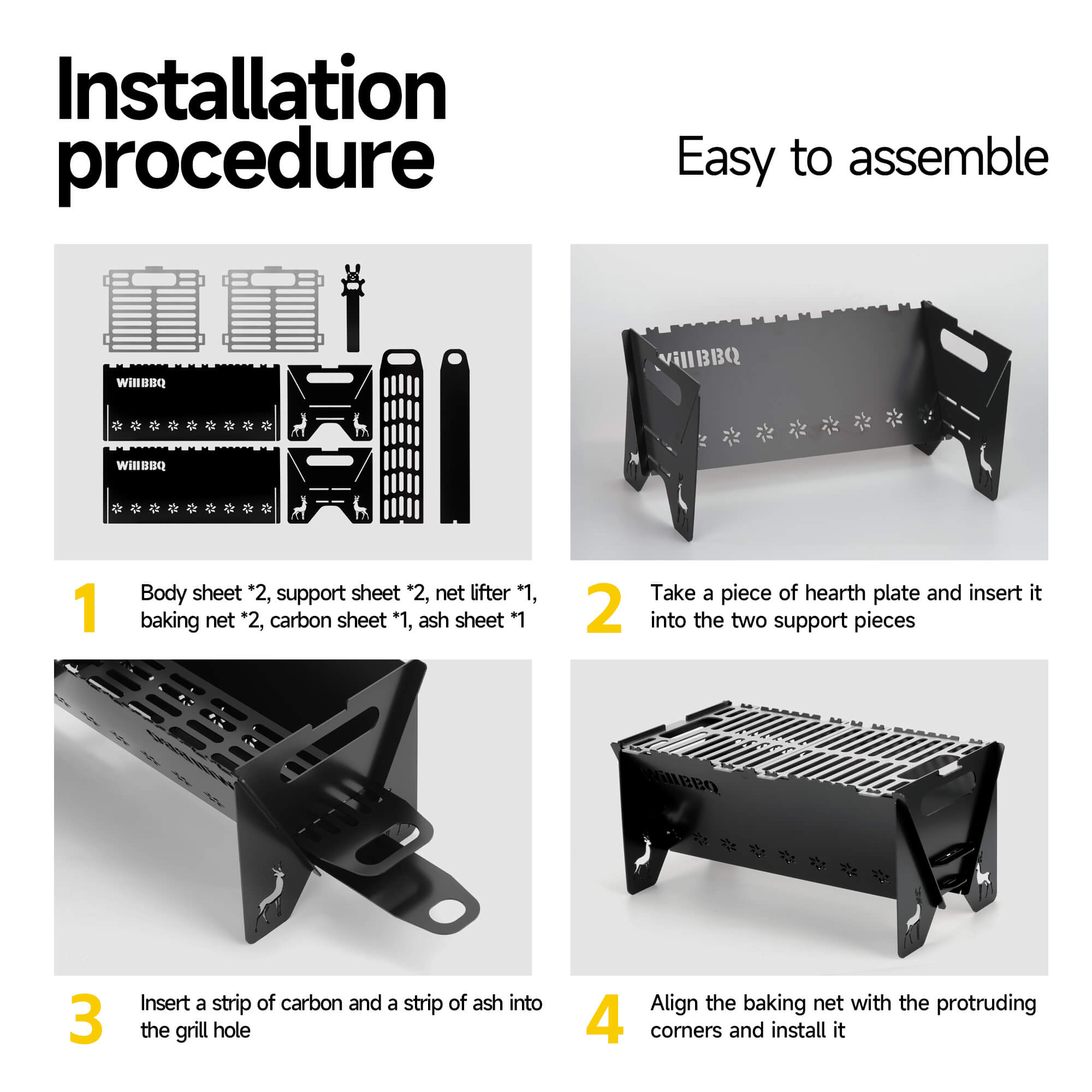 Detachable Card Grills