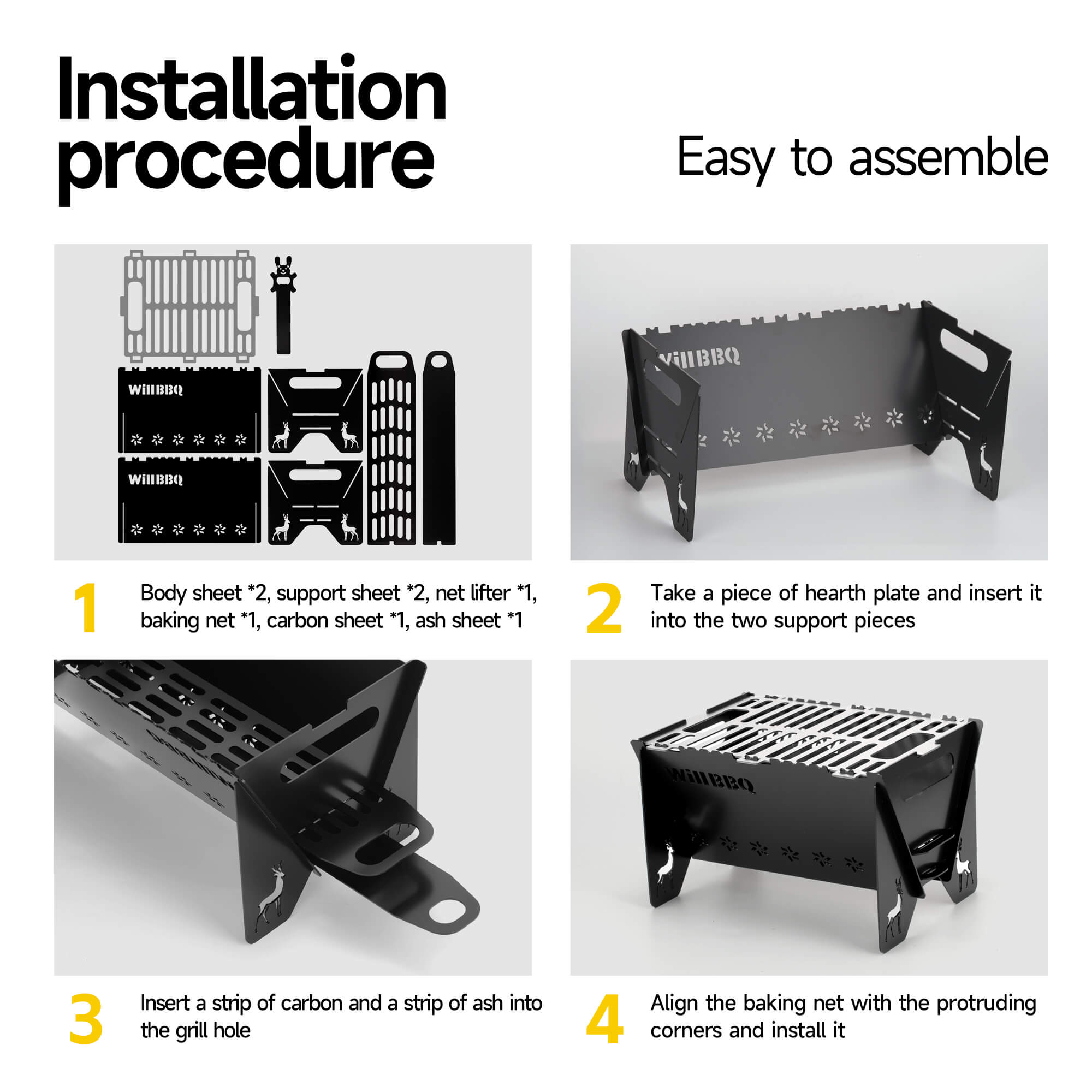 Detachable Card Grills